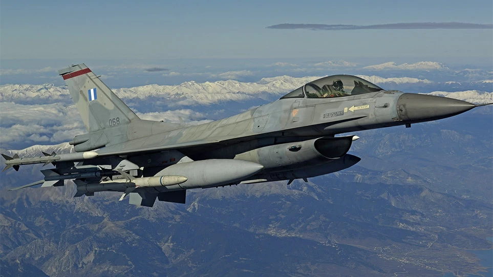 Συντριβή F-16 Block 52+ στην Ανδραβίδα -Σώος ο πιλότος